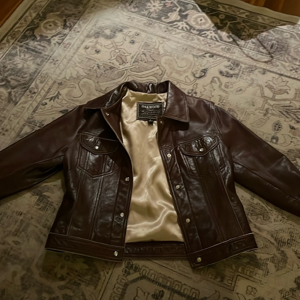 Leather jacket